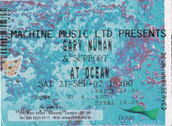 London Ticket 2002